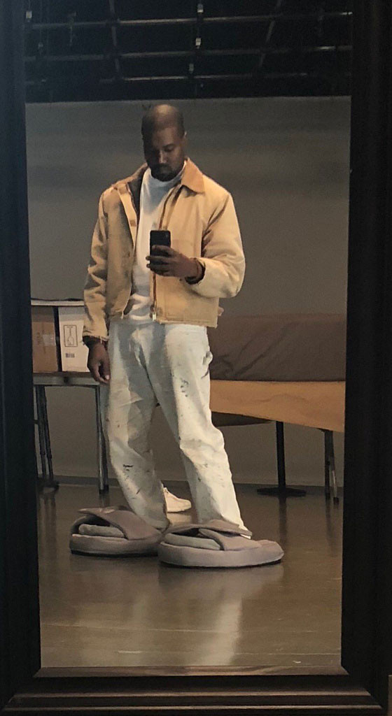 Kanye West Gets The Last Laugh In Small Sandals Debate - E -6124